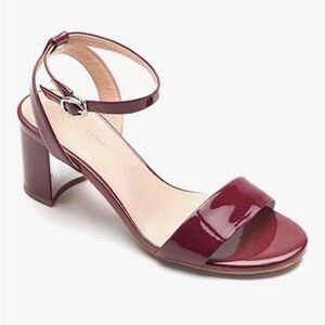 Naturalizer Wine Patent Block Heels